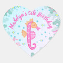 Zoek naar zeepaardje stickers Roze