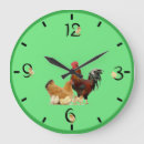 Recherche de poulet horloges Mur