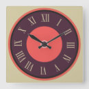 Zoek naar red klokken Vierkant