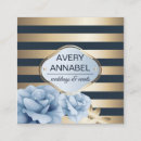 Recherche de floral bleu cartes visite Moderne