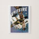 Recherche de spitfire puzzles Vintage