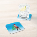 Recherche de humour noël dessous de verres Bleu