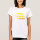Recherche de zigzag tshirts Jaune