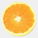 Recherche de tranche orange autocollants Vitamine c