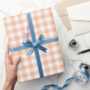 Recherche de pâques papier cadeau En vichy
