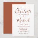 Recherche de terracotta invitations Rouille