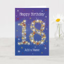 Zoek naar 18 jaar verjaardagskaarten Blauw