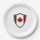 Recherche de canadien assiettes en papier Canada