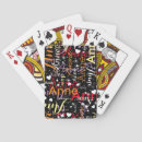 Recherche de petite fille jeux de cartes Typographie