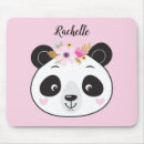 Recherche de visages tapis souris Girl