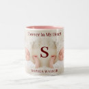 Recherche de un coeur tasses Élégant