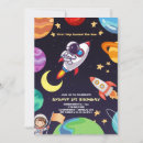 Recherche de sublimation invitations Astronaute