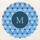 Recherche de triangle dessous de verres Bleu