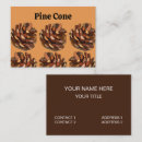 Recherche de cône cartes visite Nature