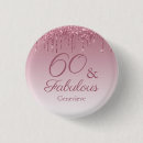 Recherche de anniversaire 60 ans badges Élégant