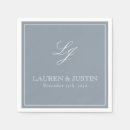 Recherche de blue serviettes Initiales