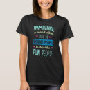 Recherche de décrire tshirts Immature