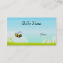 Recherche de abeille mignonne cartes visite Abeilles