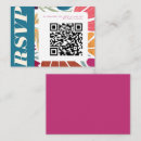 Zoek naar huwelijk antwoordkaarten Kleurrijk