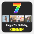 Recherche de anniversaire 7 ans autocollants Nom