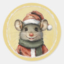 Recherche de souris de noël autocollants Rongeur