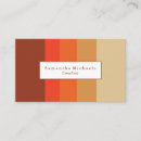 Recherche de couleur rouille cartes visite Tendance
