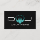 Recherche de écouteurs du dj cartes visite Professionnel