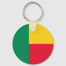 Recherche de bénin porteclés Drapeau du bénin