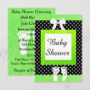 Recherche de lime baby shower invitations Noir