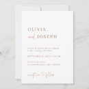 Recherche de or rose faux invitations Élégant
