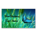 Recherche de papillons bleus cartes visite Client(e)