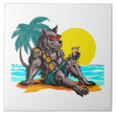 Recherche de loup garou carreaux Animal