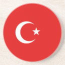 Recherche de drapeau turc dessous de verres Pavillon de la turquie