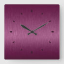 Recherche de marron horloges Métallique