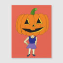 Zoek naar pompoen hoofd briefkaarten Schattig