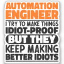 Recherche de automate autocollants Robotique
