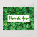 Recherche de shamrocks vœux cartes Girofle