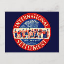 Recherche de étiquette de bagage cartes postales Cru