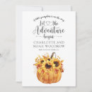 Recherche de peu de citrouille invitations Fleurs