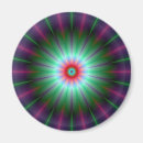 Recherche de de fractale refrigérateur magnets Rose