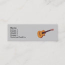 Recherche de guitare cartes visite Concert