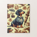 Recherche de dachshund puzzles Chiot