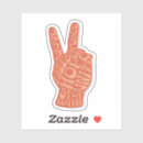 Recherche de main de paix autocollants Contre la guerre