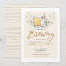 Recherche de bière verte invitations Un bébé brasse