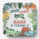 Recherche de dinosaure assiettes Fête comme un dinosaure