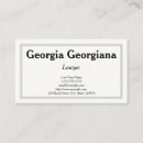 Recherche de minimalistic visitenkarten Professionnel