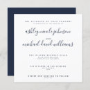 Recherche de navy invitations Chic