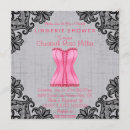 Recherche de corset rose invitations Girly