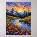 Recherche de peinture montagne posters Décoration intérieure