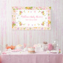 Recherche de baby girl shower banderoles Fleur sauvage